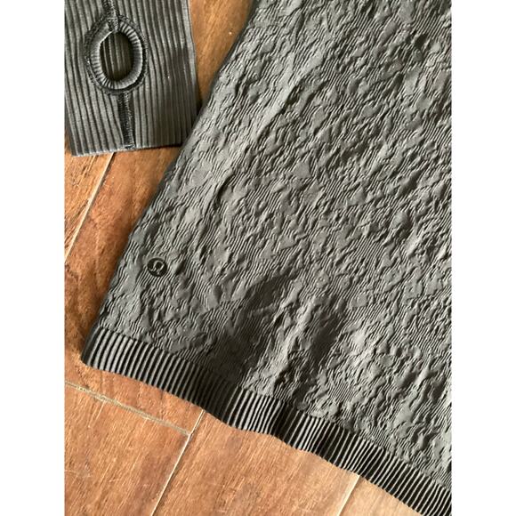 Lululemon Women's Rest Less Pullover Hoodie Textured Activewear Running Black - Picture 9 of 12